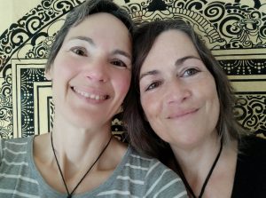 Nelly Germain et Isabelle Puaud