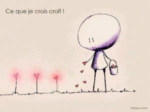 ce que je crois croît