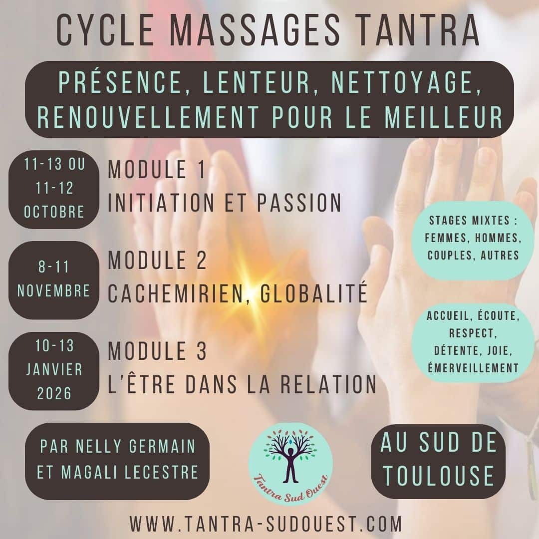 stages massages Tantra 2025