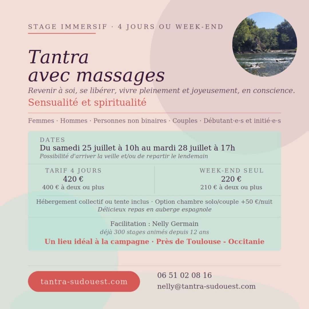 Tantra avec massages été 2026